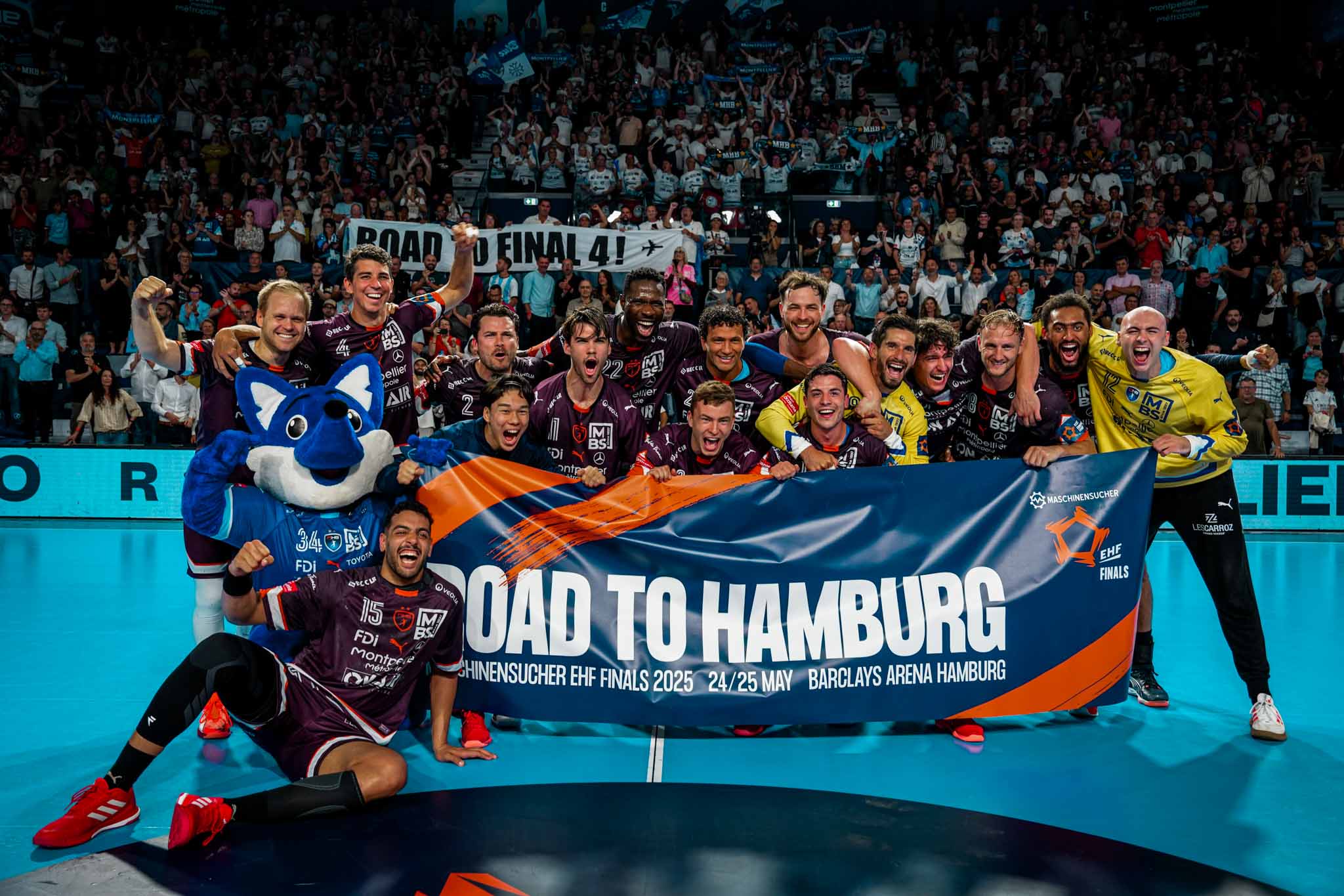 EHFEL Quart de Finale retour : Montpellier vs Porto