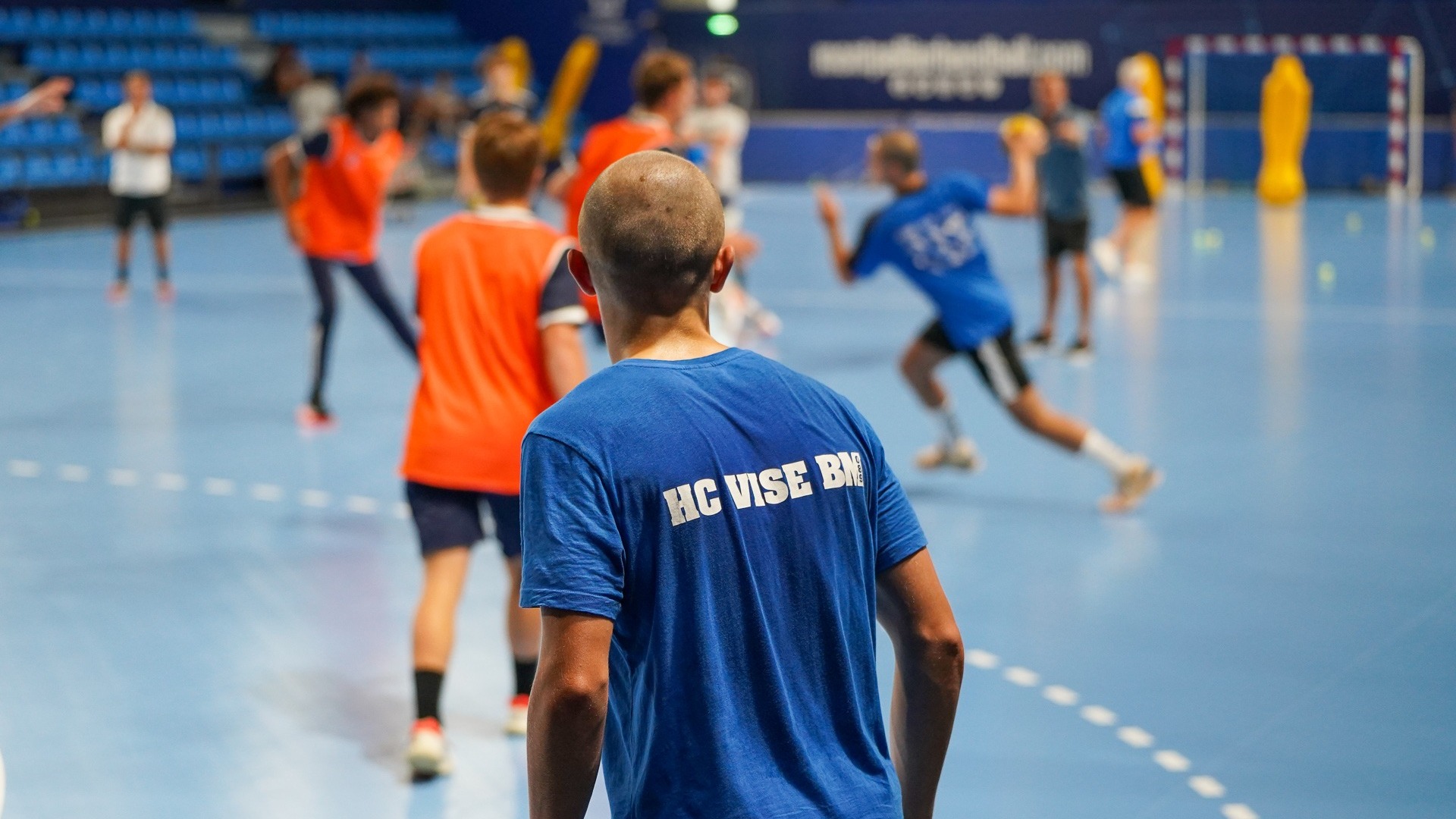 Le club belge du HC Visé BM en stage au MHB pendant une semaine