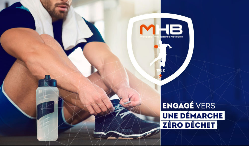 Le Montpellier Handball réduit sa consommation de plastique
