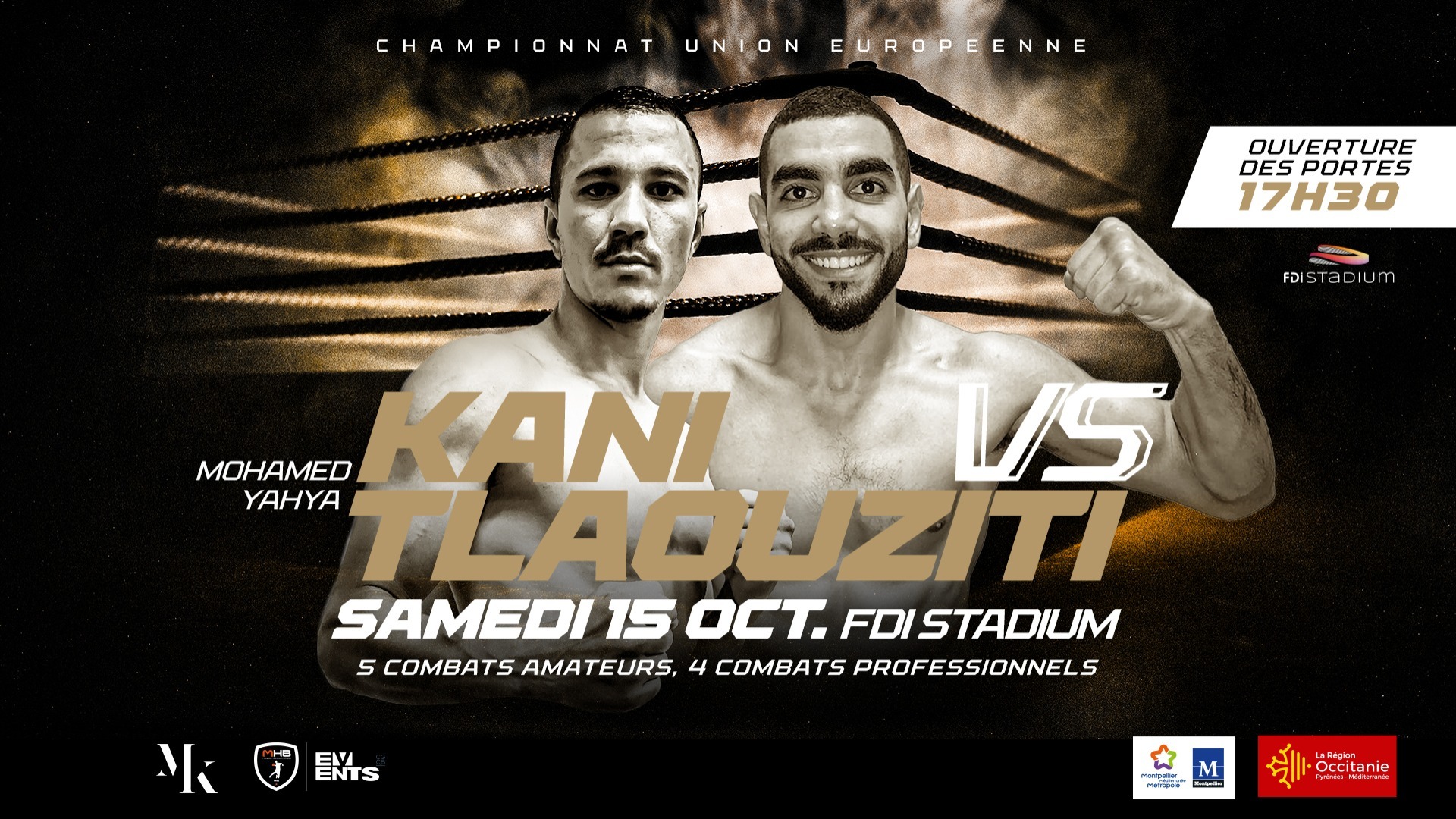 Un Gala de Boxe au FDI Stadium avec Mohamed KANI