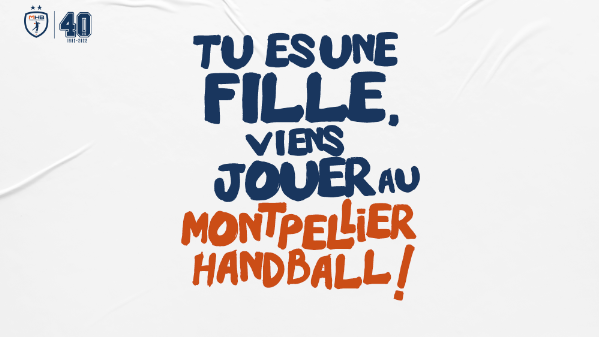 Tu es une fille, viens jouer au Montpellier Handball
