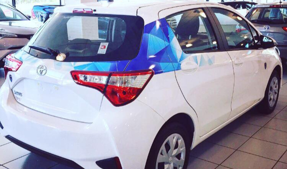 Toyota Montpellier sort sa voiture MHB YARIS en série limitée
