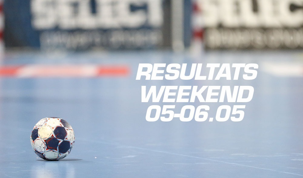 ECOLE DE HANDBALL : LES RÉSULTATS DU WEEKEND