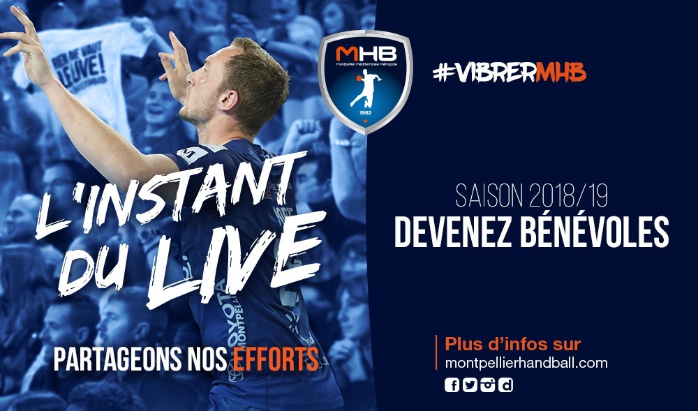 Devenez bénévole pour la saison 2018-2019 !