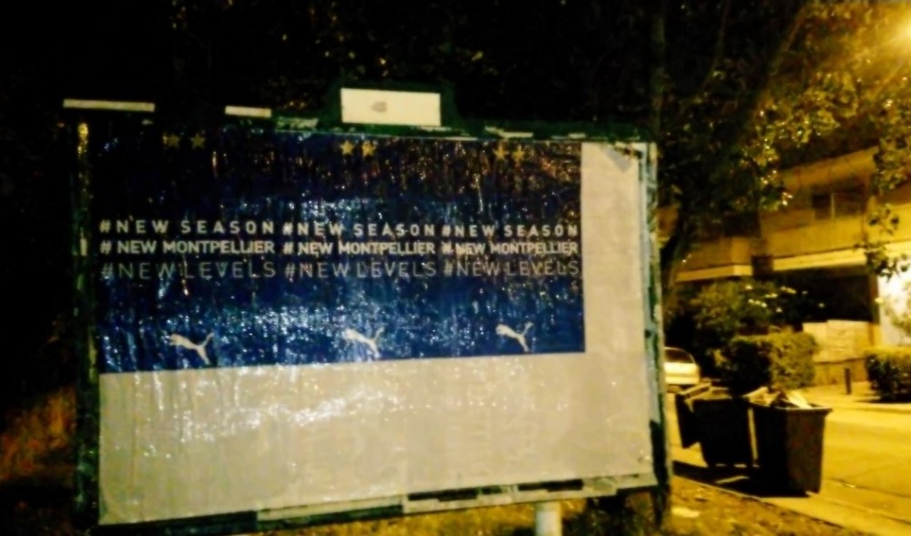 La panthère marque son territoire