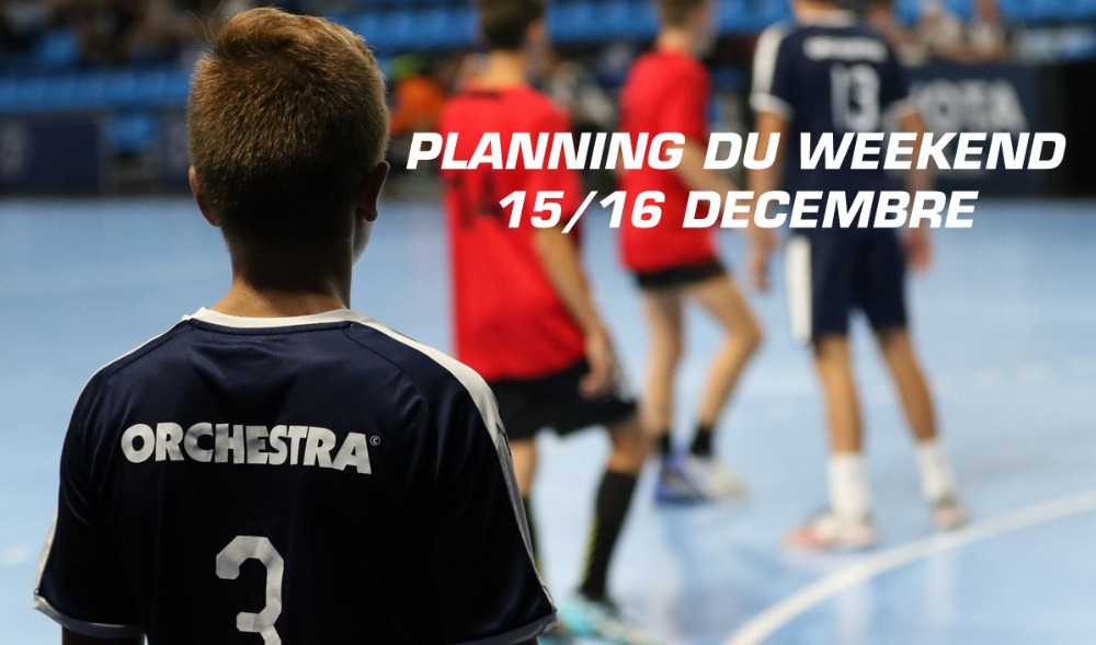 ÉCOLE DE HANDBALL : Le planning du week-end