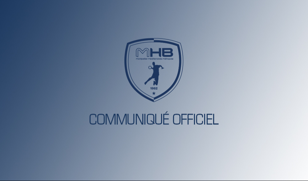 Communiqué de presse de la direction du Club