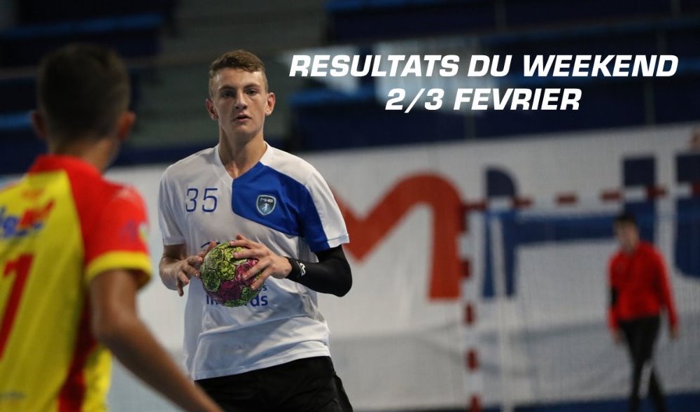 ECOLE DE HANDBALL : LES RESULTATS DU WEEK-END