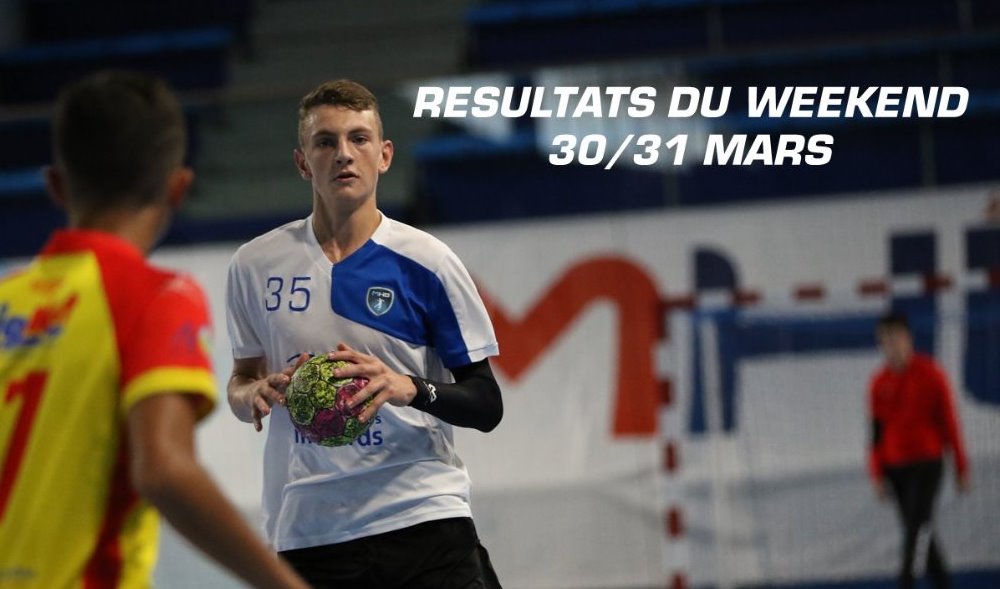 ECOLE DE HANDBALL : LES RESULTATS DU WEEK-END