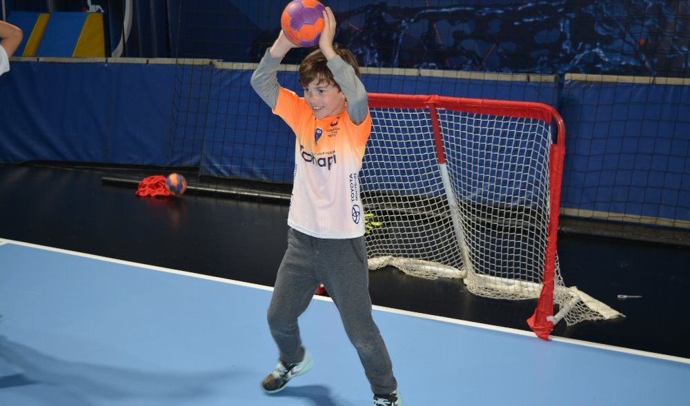 Entrainement spécifique pour les jeunes handballeurs