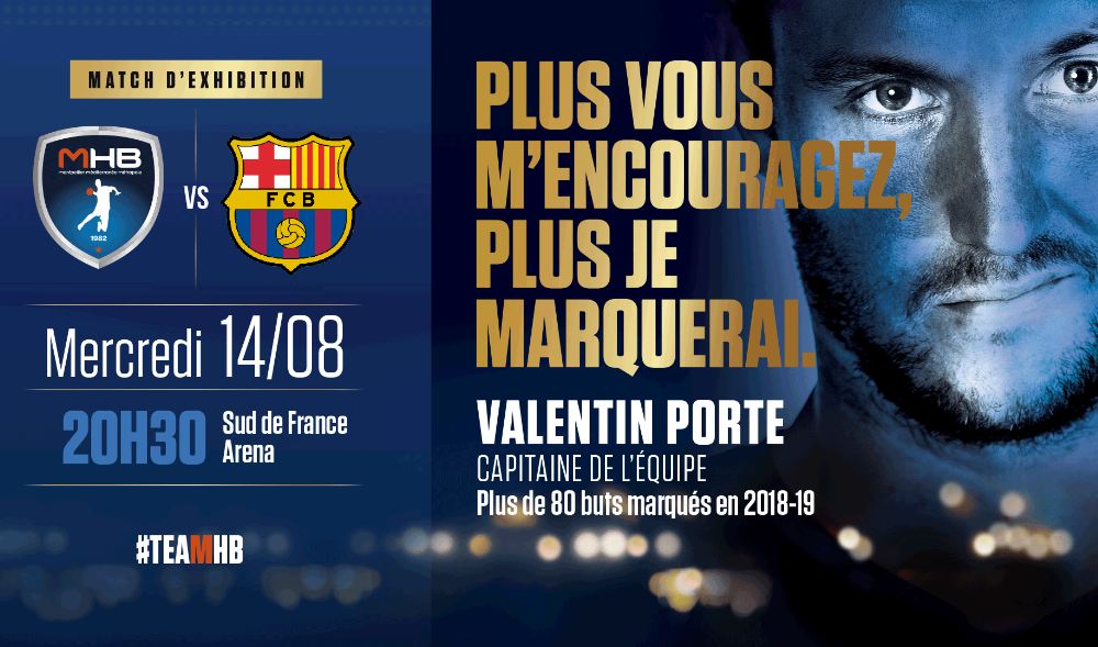 Match Evénement  à la Sud de France Arena en plein mois d&rsquo;Août