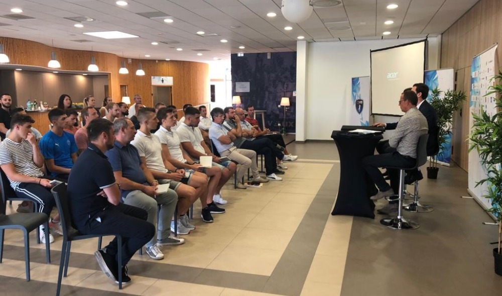 Reprise studieuse pour les joueurs du MHB