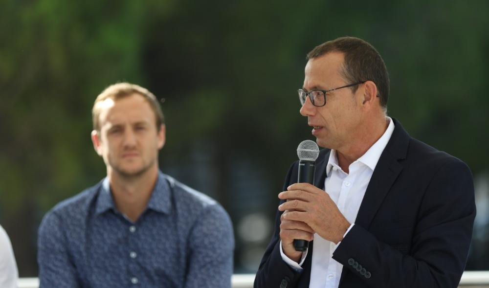 Patrice Canayer au colloque des sports de Voie Civiles
