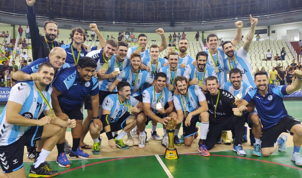 Diego Simonet et l’Argentine, champion Continental