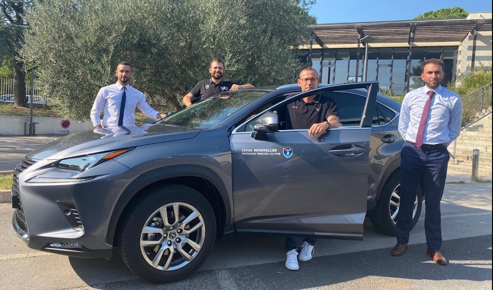 Le staff du MHB roulera cette saison en LEXUS