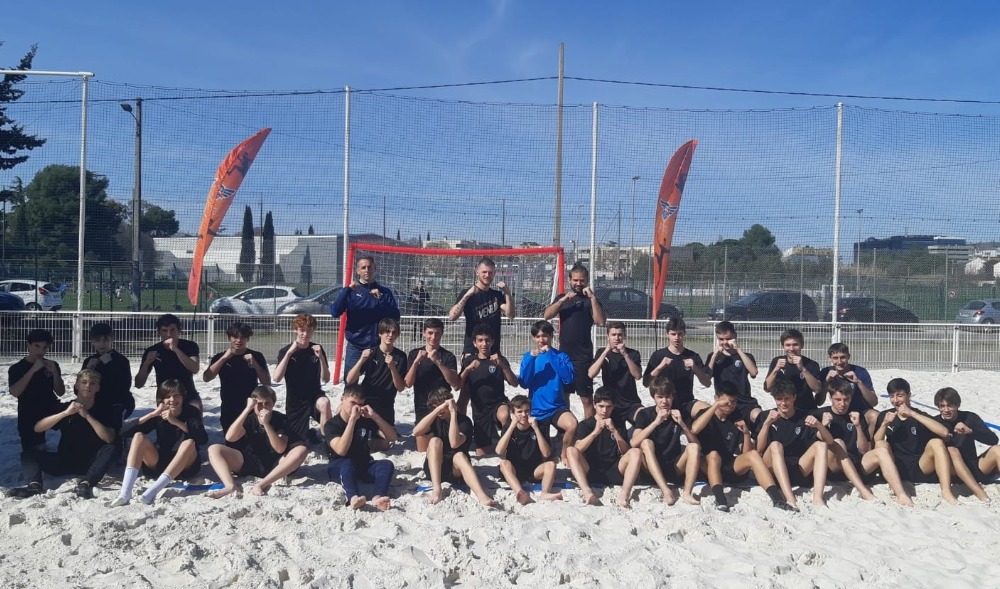 MHB Academy : Entrainement avec Jimmy Vienot pour les U15