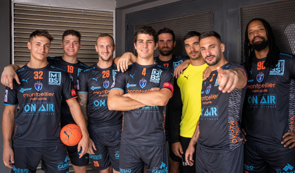 Le Montpellier Handball dévoile son troisième maillot