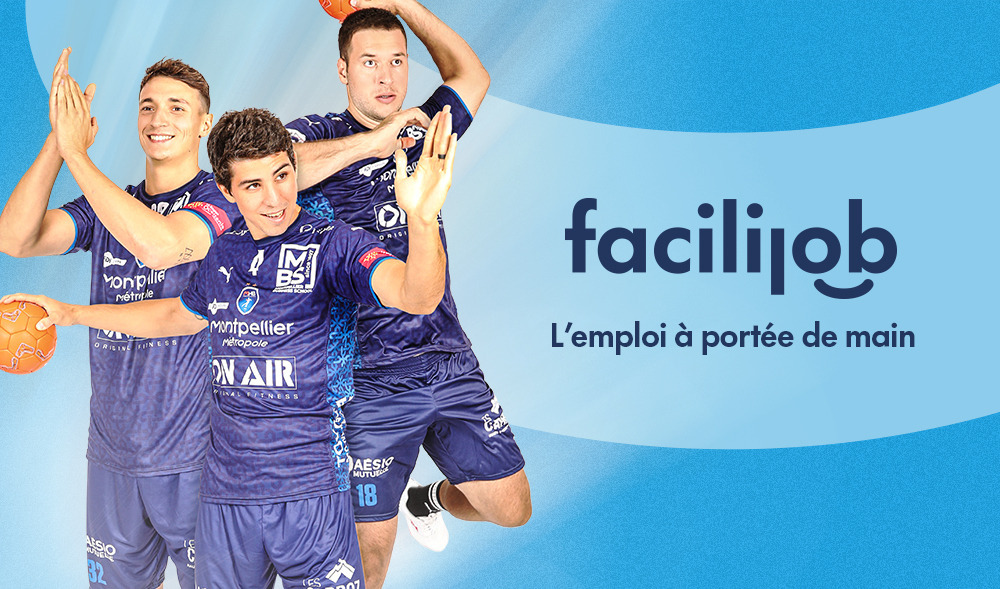 RSE: « FACILIJOB », la nouvelle plateforme d&rsquo;aide à l’emploi signée Montpellier Handball