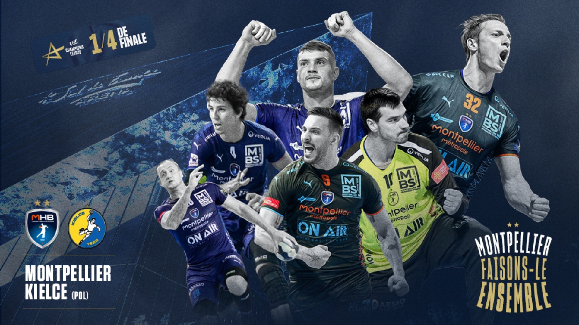 1/4 de finale de Ligue des Champions : le MHB reçoit un des grands d&rsquo;Europe