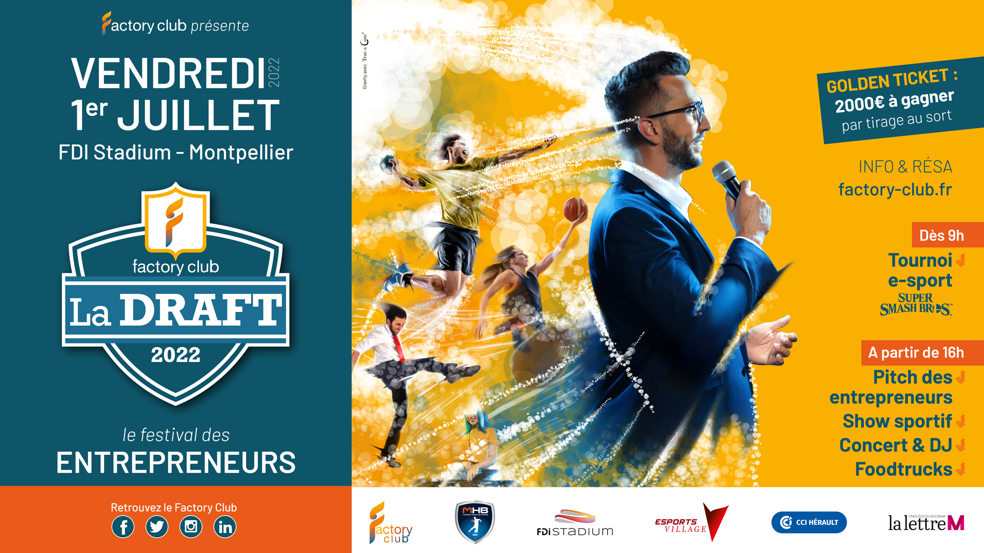 Le FDI Stadium vous attend pour vivre « la Draft » le 01er juillet prochain