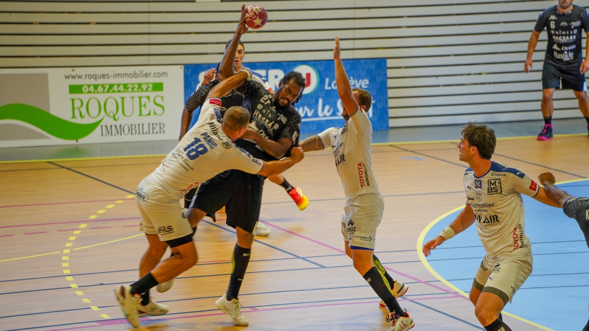 Amical : Le Montpellier Handball s&rsquo;impose contre L’USAM Nîmes et continue sa préparation.
