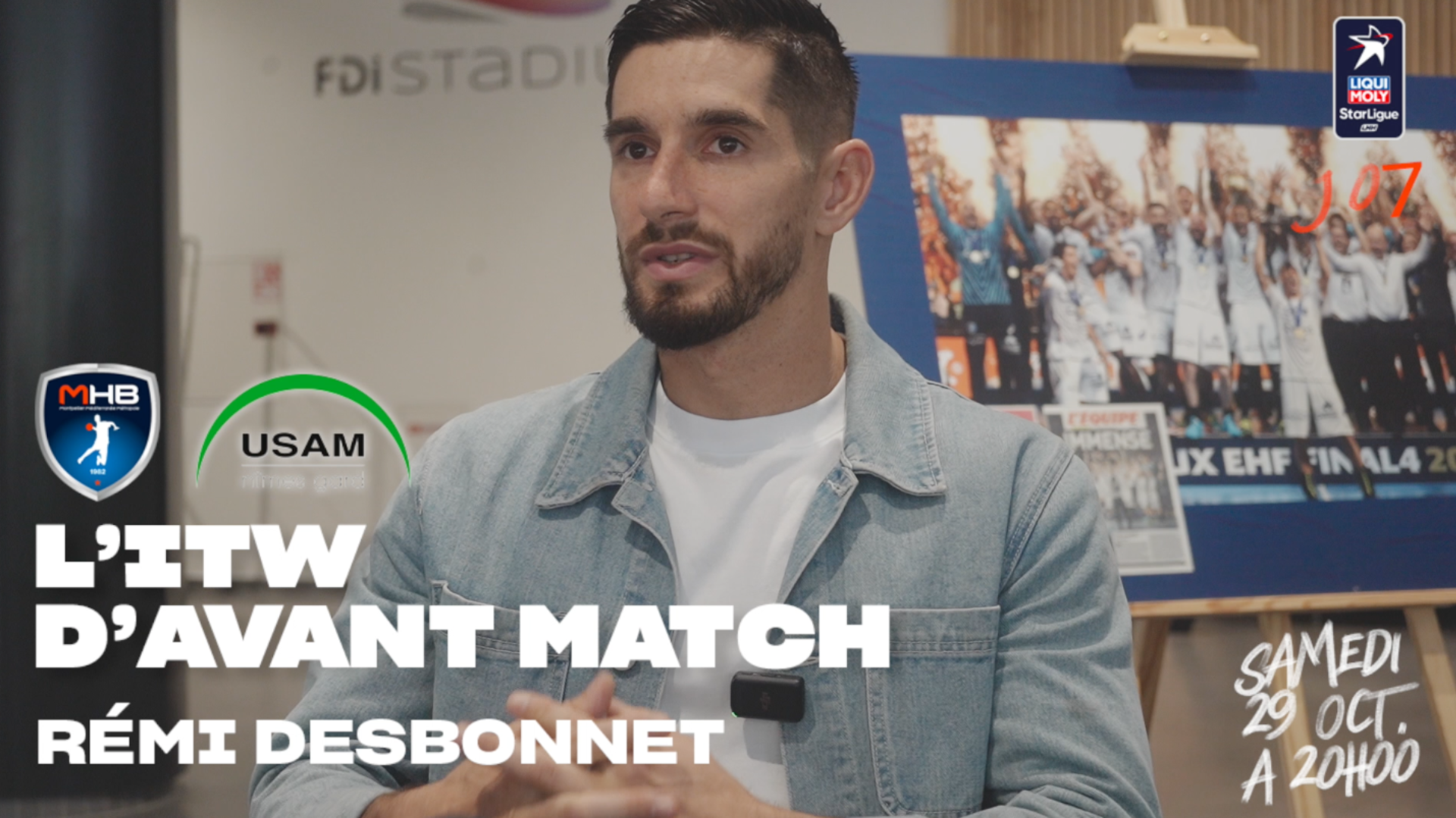 Le MHB attend son derby à Sud de France Aréna contre Nimes