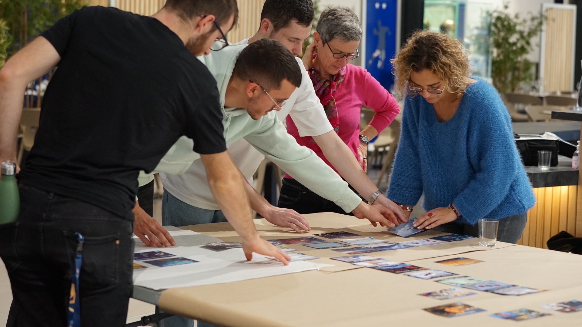 La « fresque du climat » au MHB