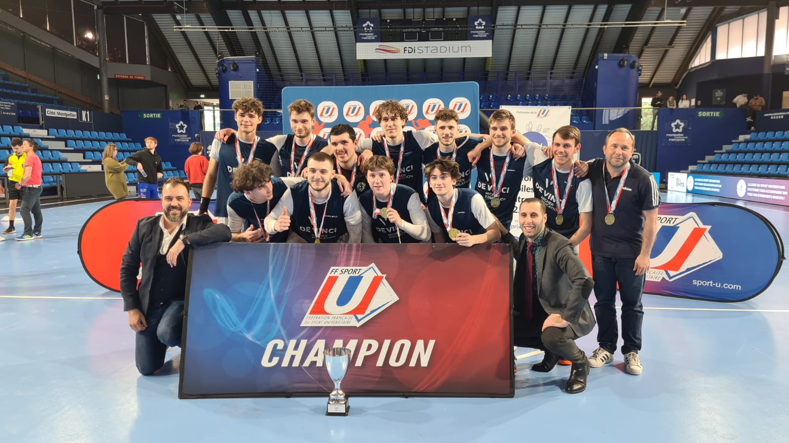 MHB Events : la FFSU reçue au FDI Stadium pour les Championnats de France des grandes écoles