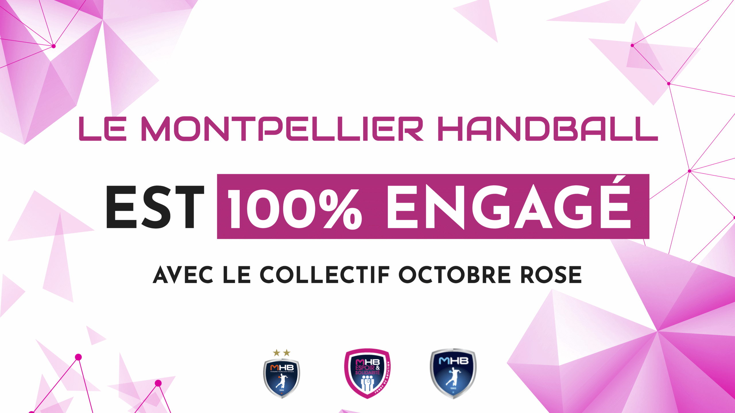 Le MHB 100% engagé pour Octobre Rose