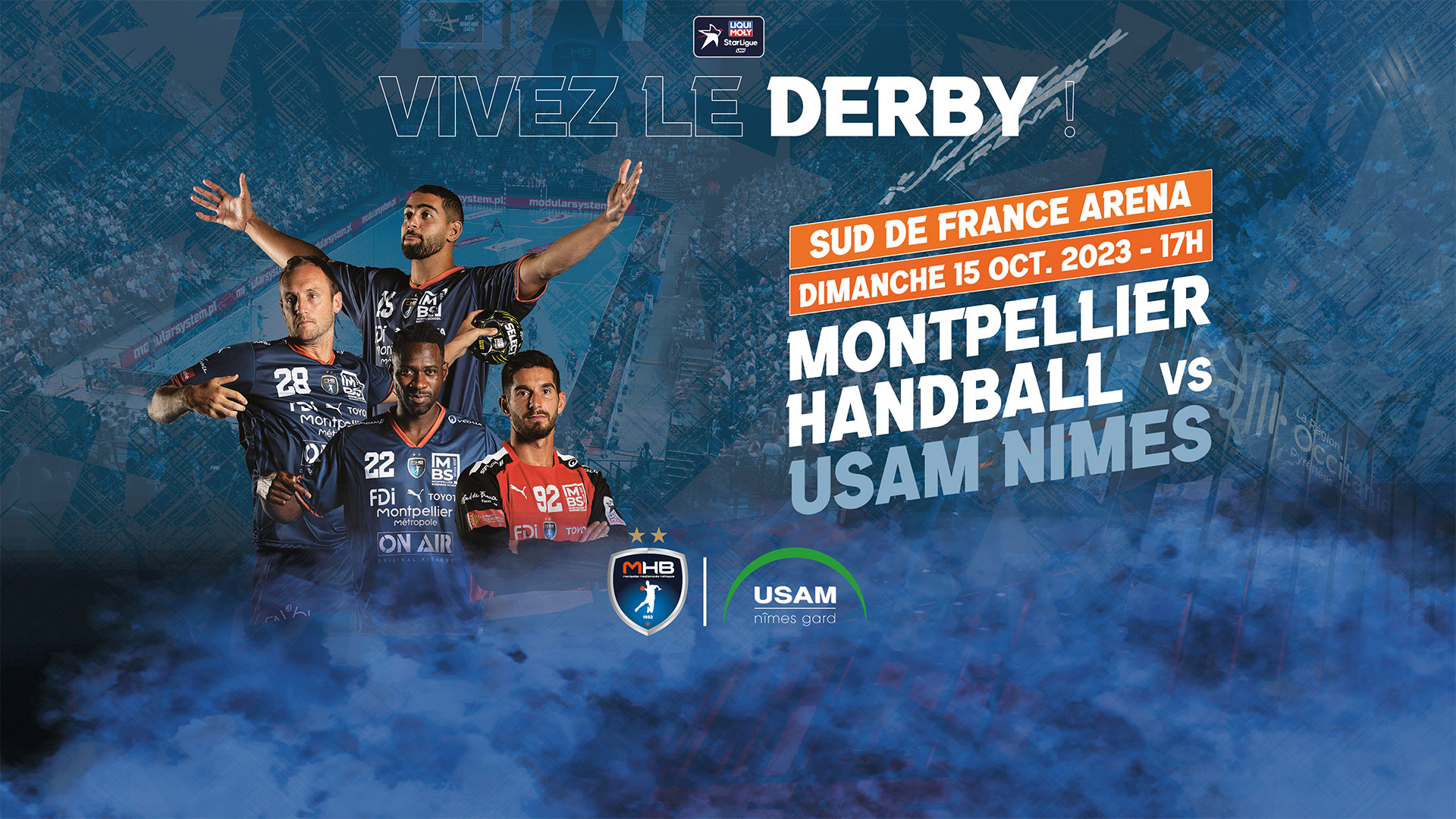 Derby au sommet ce dimanche à la Sud de France Arena : réservez vos places !