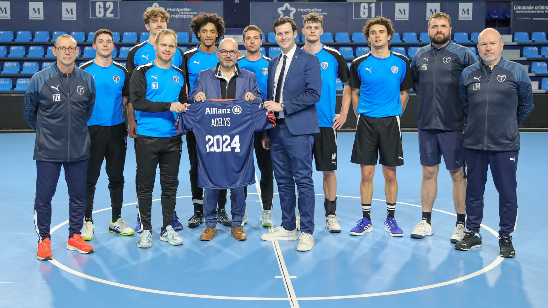 Acelys au travers de son directeur Général Etienne Rietzler, nouvel actionnaire du Montpellier Handball
