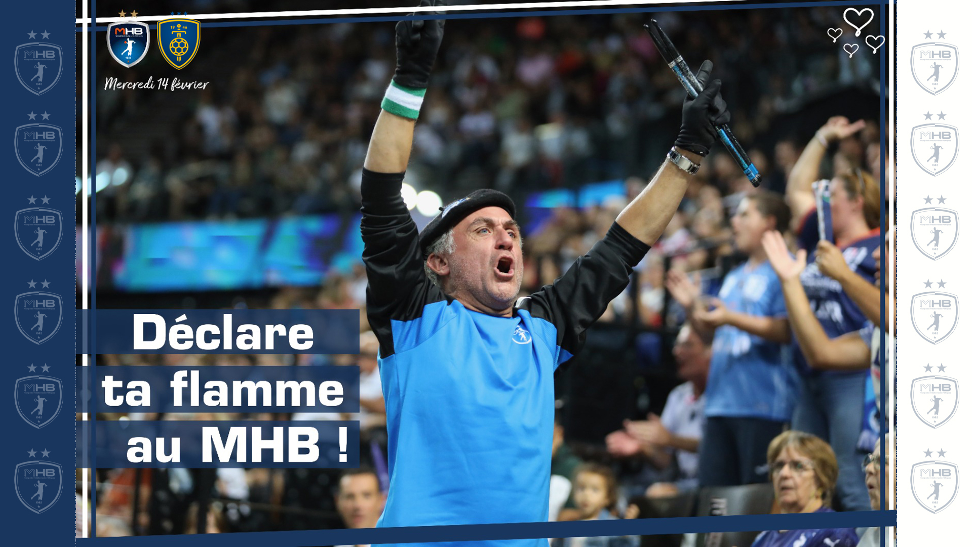 Montpellier – Celje, mercredi 14 février : déclare ta flamme au MHB !