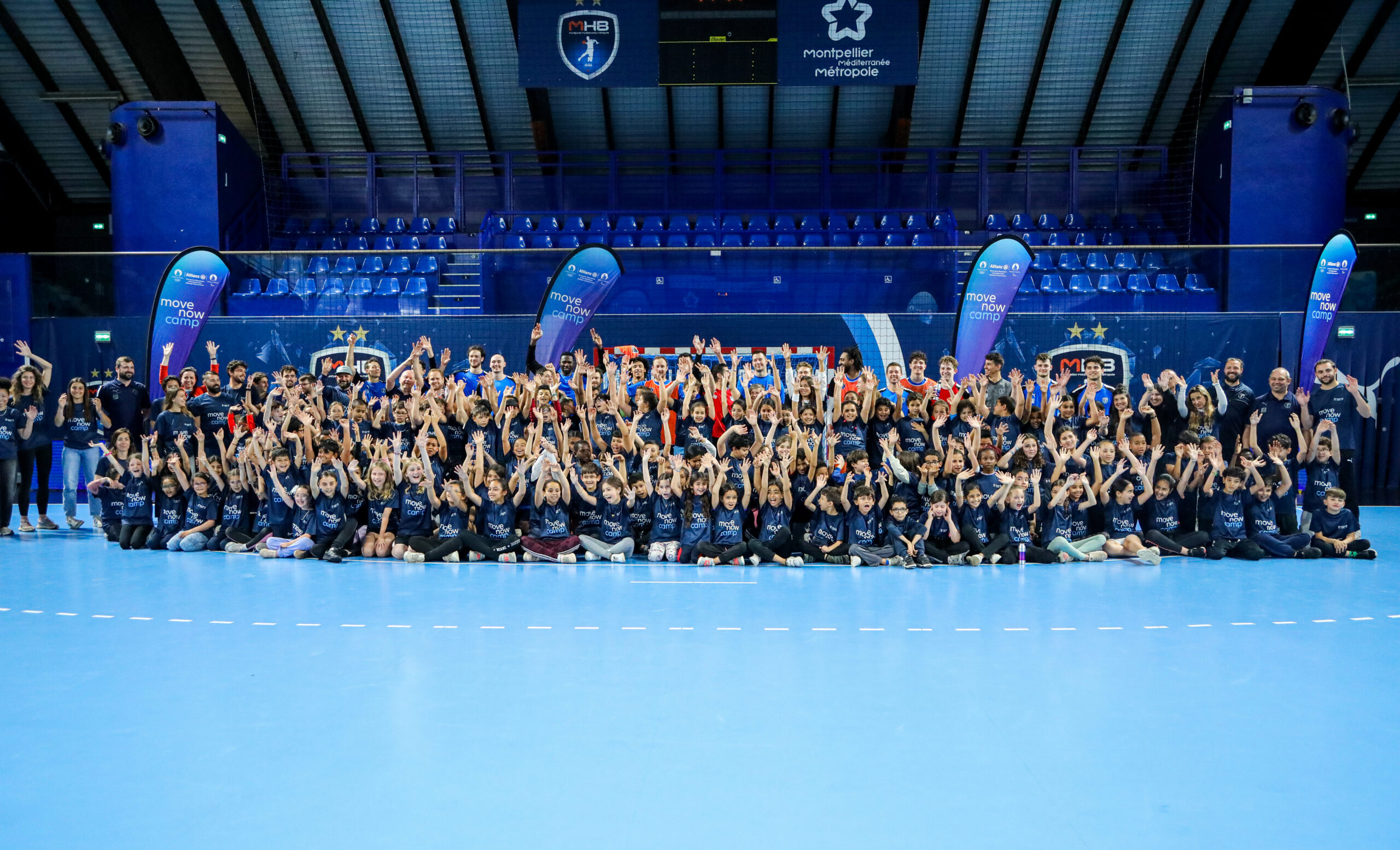 Le MHB a reçu la 3ème édition d&rsquo;Allianz MoveNow Camp