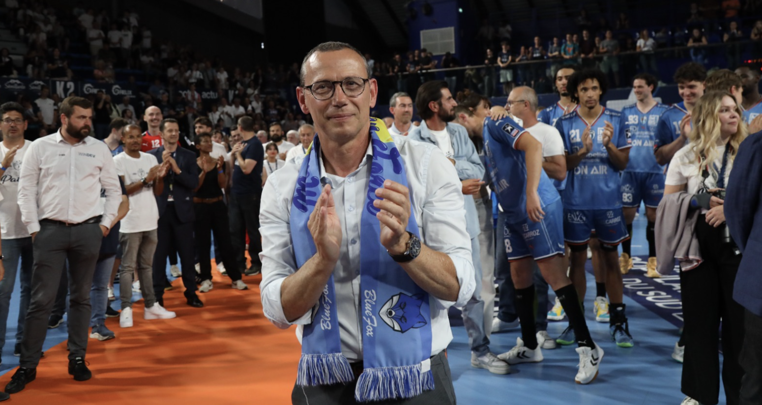 L&rsquo;émotion pour la dernière de Patrice Canayer : Merci !