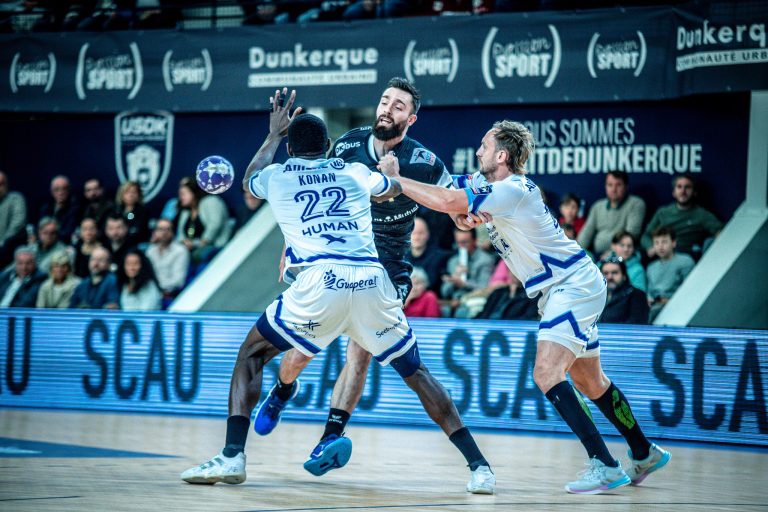Match de handball à Dunkerque.