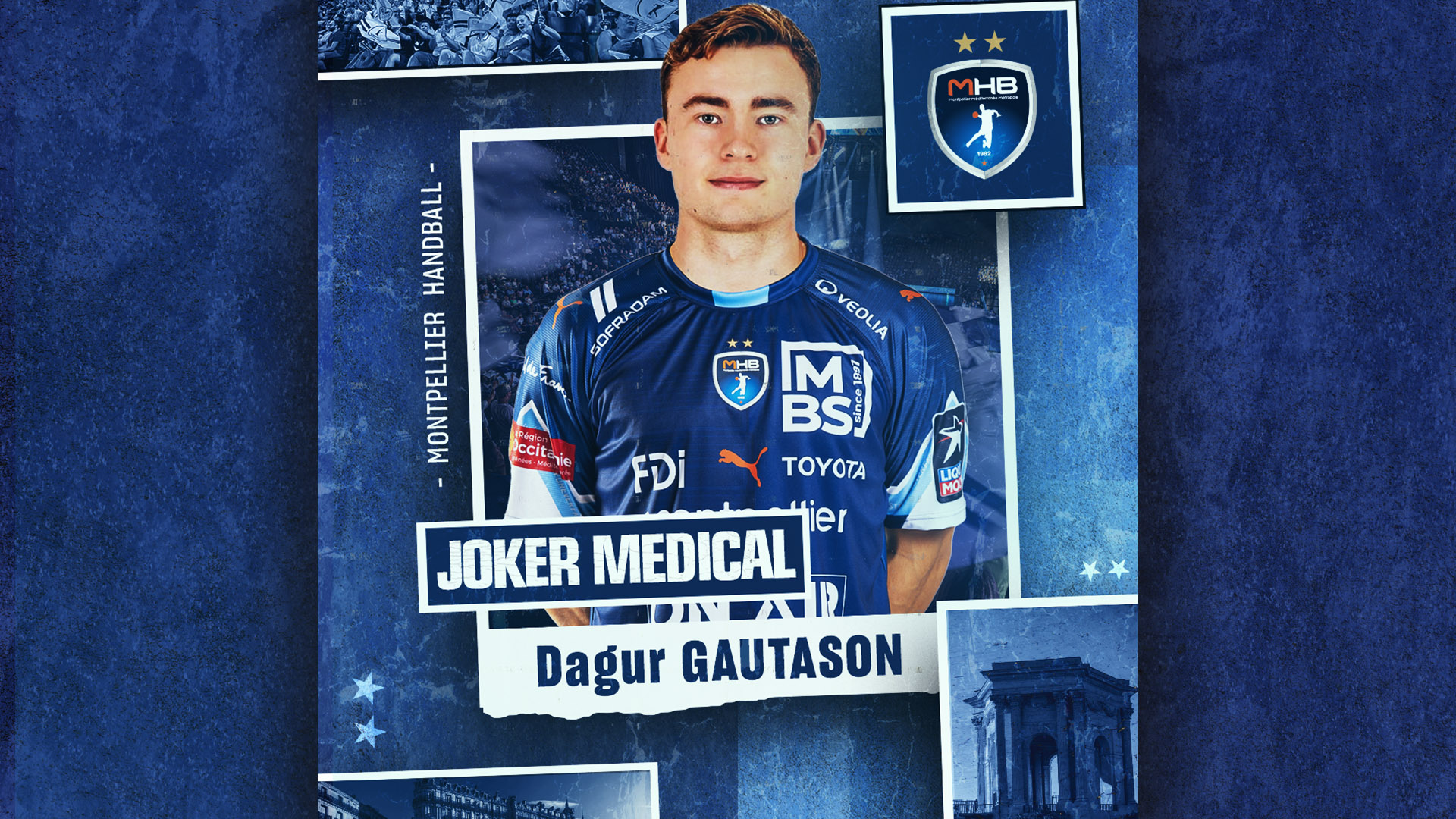 Dagur Gautason, nouveau joker médical du MHB