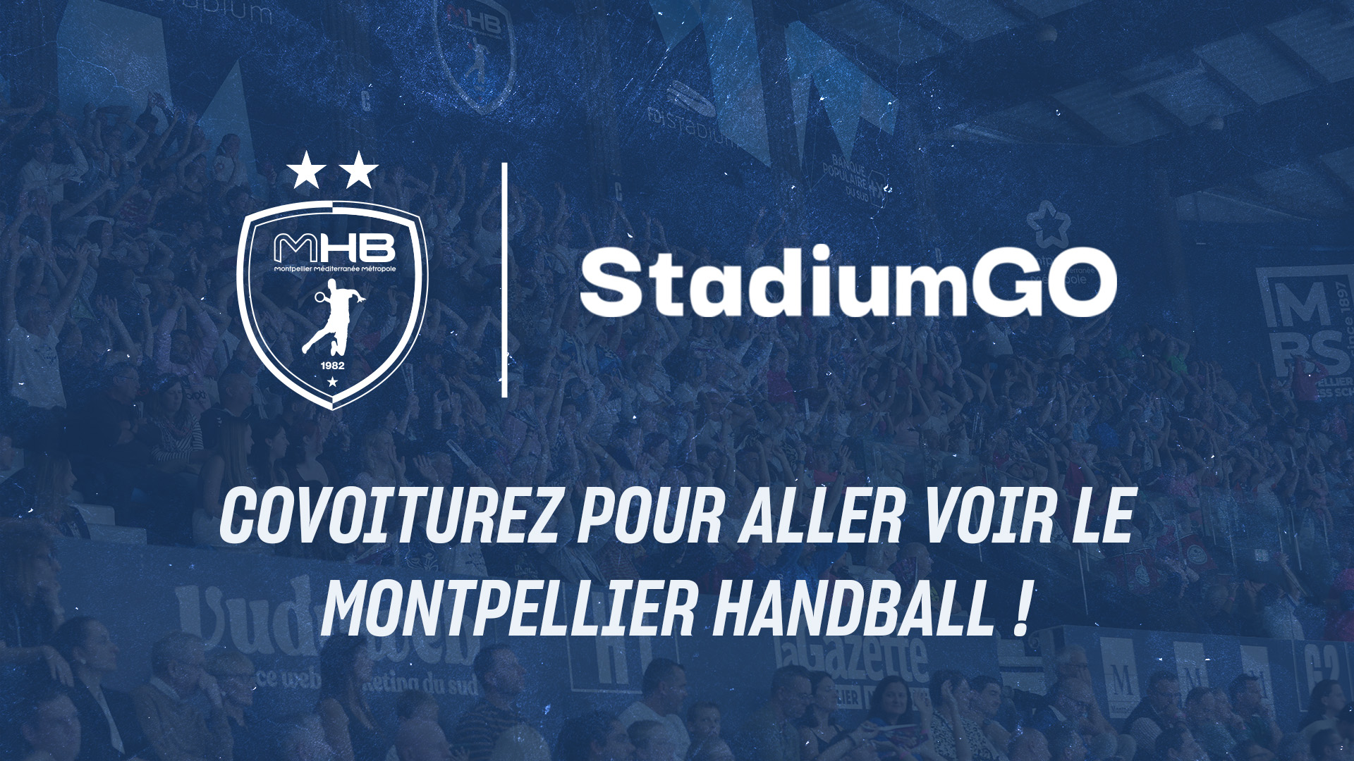 Covoiturez avec le Montpellier Handball grâce à StadiumGO