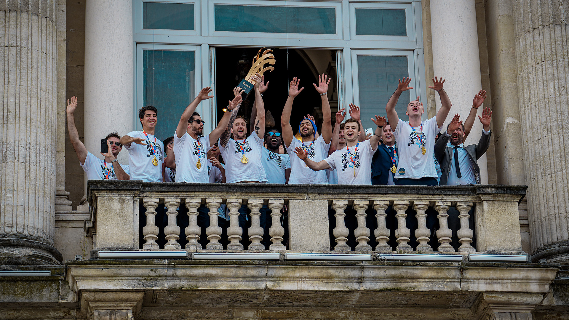 Les célébrations de la Coupe de France à Montpellier !