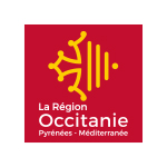 Logo de la région Occitanie, France.