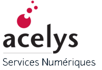 Logo d'Acelys, services numériques en France.