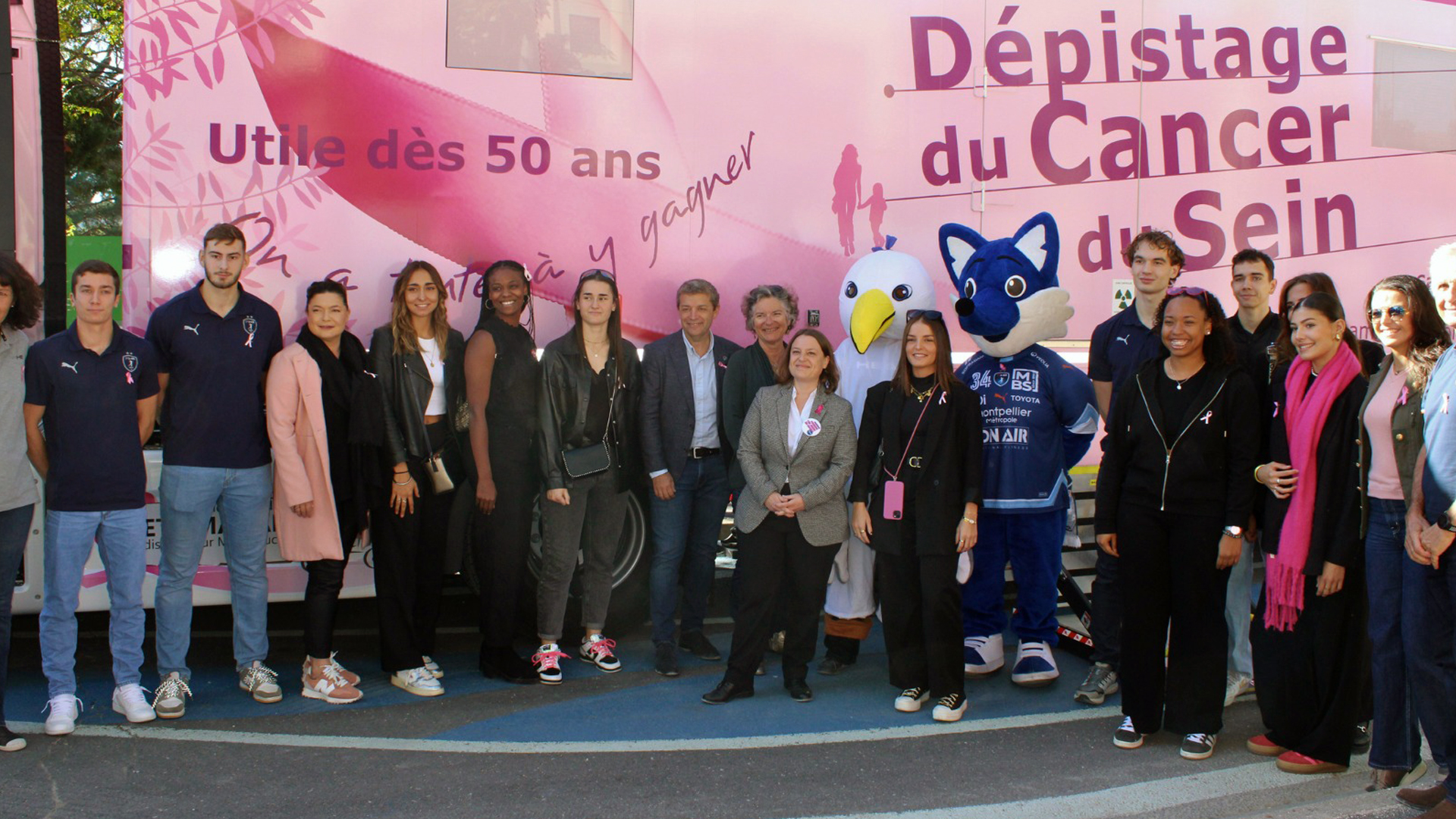 Le Montpellier Handball et son Fonds de dotation se mobilisent pour Octobre Rose