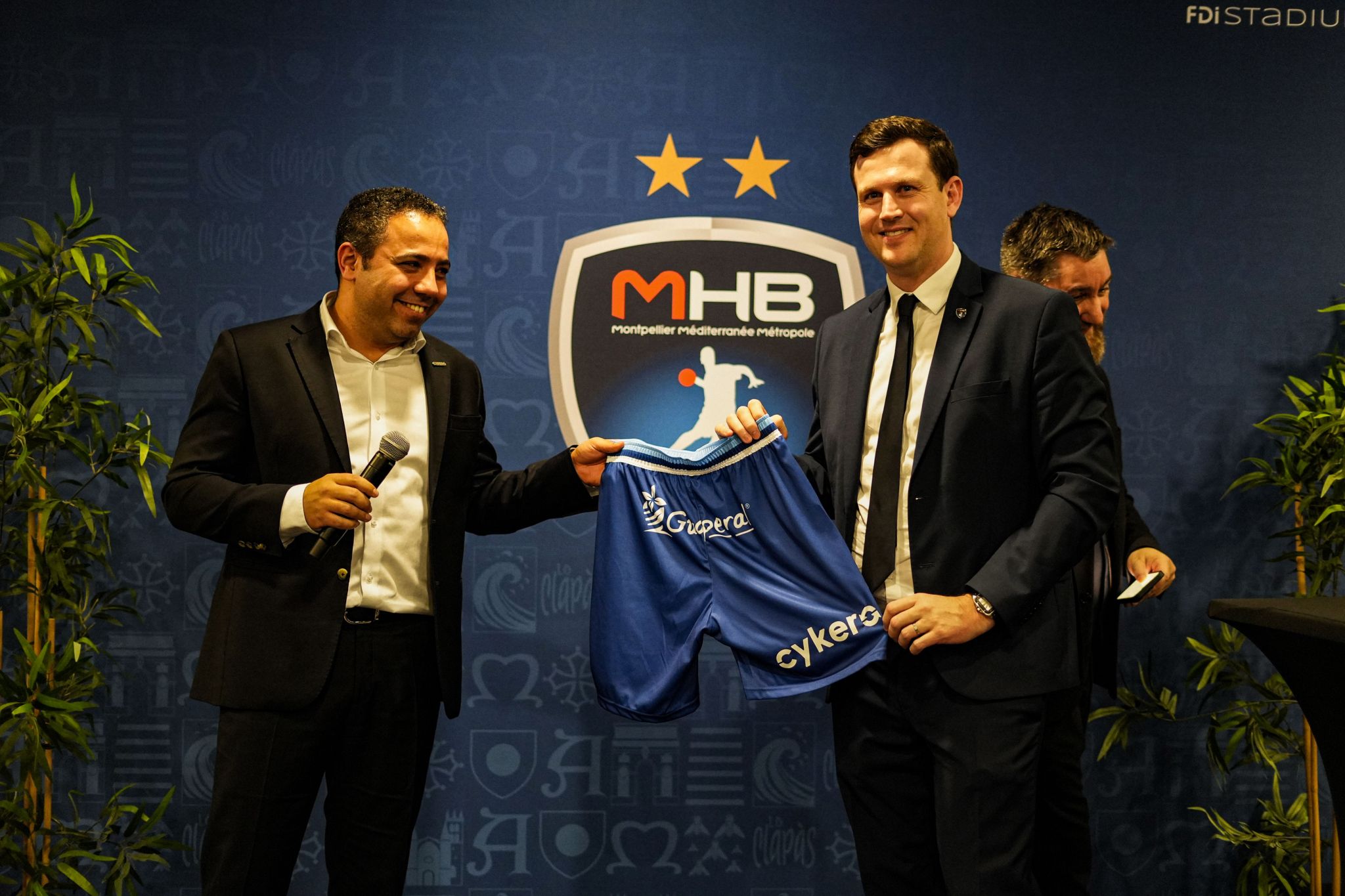 Présentation officielle tenue du Montpellier Handball.
