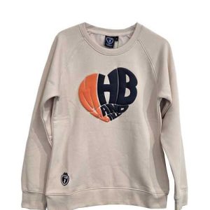 SWEAT FEMME BEIGE MHB
