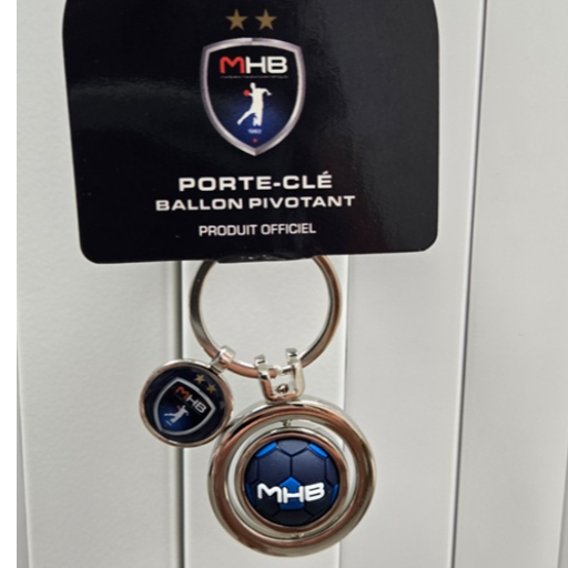 PORTE CLE METAL BALLON