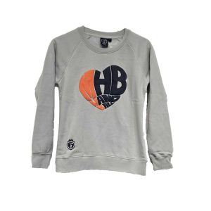 SWEAT FEMME GRIS  MHB