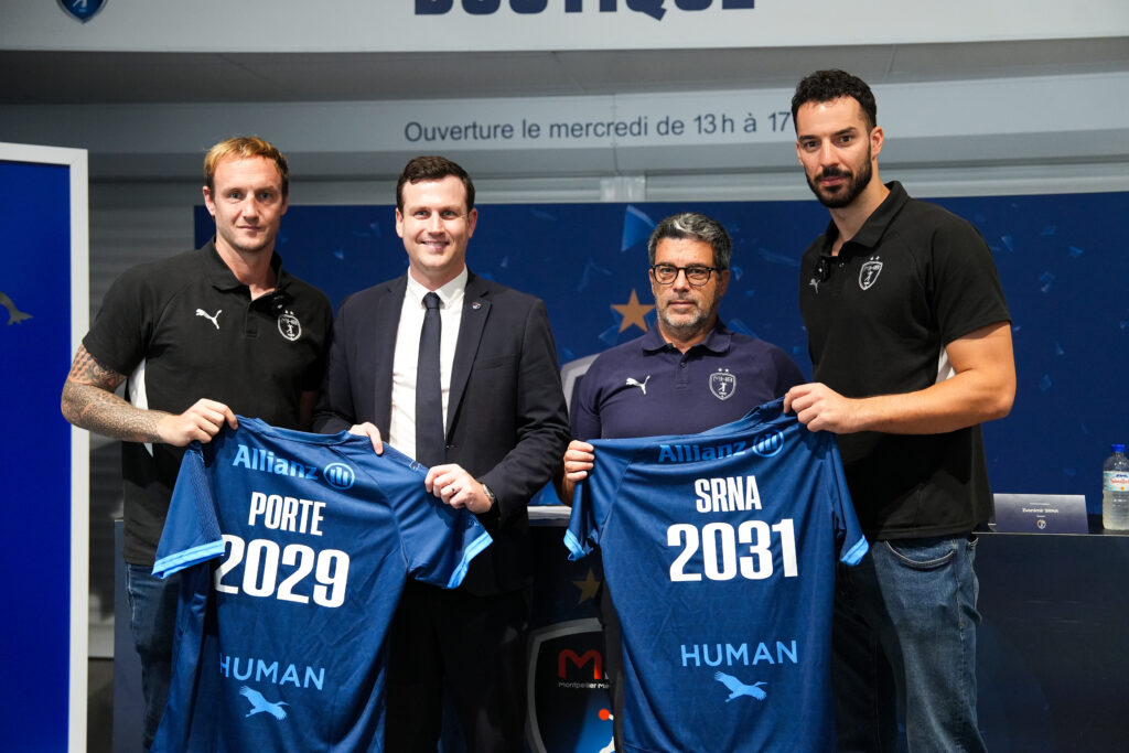 Photo: montpellierhandball.com Montpellier Handball extends contracts for Valentin Porte and Zvonimir Srna